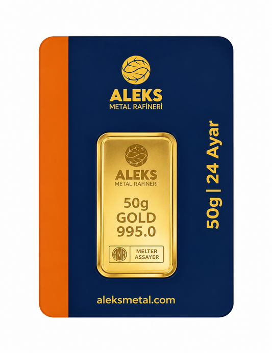 50 Gram 24 Ayar Altın